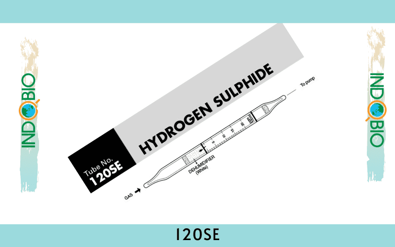 ống test phát hiện khí H2S 120SE Kitagawa, test nhanh H2S trong không khí thang đo 0.5-400 ppm